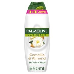 Αφρόλουτρο Naturals Camelia Oil Palmolive (2x650 ml) 1+1 Δώρο
