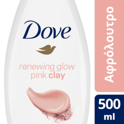 Αφρόλουτρο Renewing Glow Pink Clay Dove (500ml)