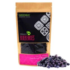 Βιολογικα Blueberries Raw Greenbay (125γρ)