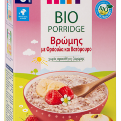 Βιολογικό Porridge Βρώμης με Φράουλα και Βατόμουρο από τον 8ο Μήνα Hipp (250gr)