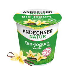 Βιολογικό Επιδόρπιο Γιαουρτιού Βανίλια 3.7% Andechser (150g)