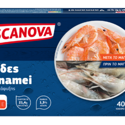 Γαρίδες Vannamei Ολόκλ. (30/40) Pescanova (400 g)