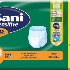 Ελαστικό εσώρουχο ακράτειας Sani Sensitive Pants Medium No2 (24τεμ)