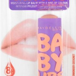 Ενυδατική φροντίδα για τα Χείλη Peach Kiss Baby Lips Maybelline (4