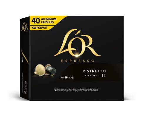 Κάψουλες Espresso Ristretto L'OR (40 τεμ)