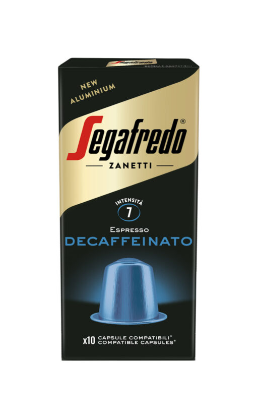 Κάψουλες espresso Decaffeinato Segafredo (10 τεμ)