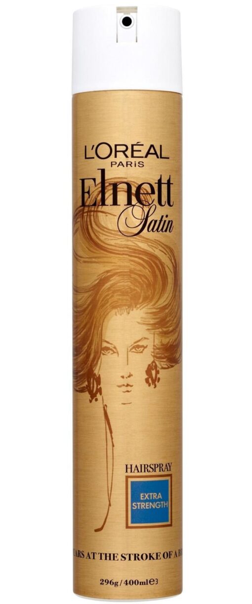 Λακ Χτενίσματος για Κανονικά Μαλλιά Satin Elnett L'Oreal (400 ml)