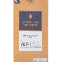 Μαύρη Σοκολάτα με 85% Κακάο Marks & Spencer (100 g)