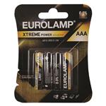 Μπαταρίες Αλκαλικές AAΑ Eurolamp (4 τεμ)