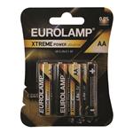 Μπαταρίες Αλκαλικές AΑ Eurolamp (4 τεμ)