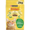 Ξηρά Τροφή για Γάτες Κουνέλι Κοτόπουλο και Λαχανικά Friskies (2 kg)