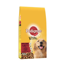 Ξηρά Τροφή για σκύλους Adult με Μοσχάρι Pedigree (10 Κg) 