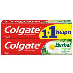 Οδοντόκρεμα Herbal Colgate 1+1 Δώρο (2Χ75ml)