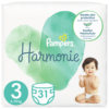 Πάνες Harmonie Μέγεθος 3 (6kg-10kg) Value Pack Pampers (31τεμ)