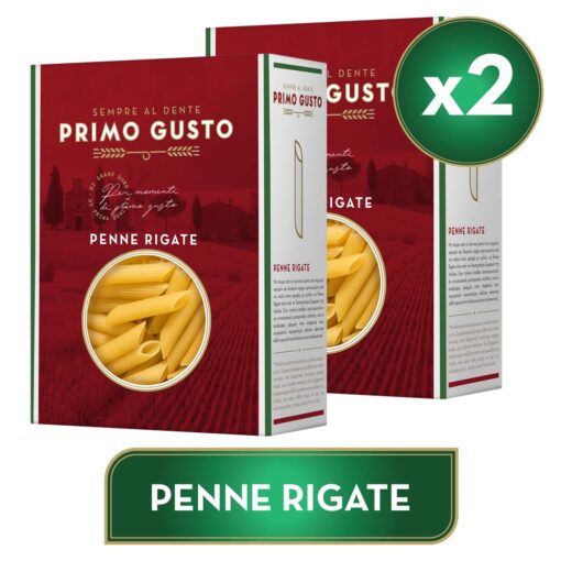 Πέννες Ριγέ Primo Gusto (2x500 g) Τα 2 τεμάχια - 25%