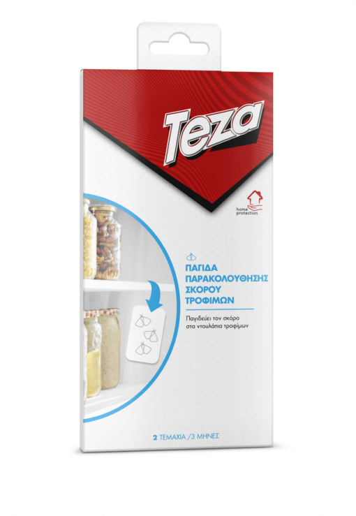 Παγίδα Παρακολούθησης Σκόρου Τροφίμων Teza (2τεμ)