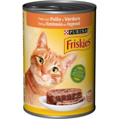 Τροφή για Γάτες Κοτόπουλο Λαχανικά σε Πατέ Friskies (400 g)