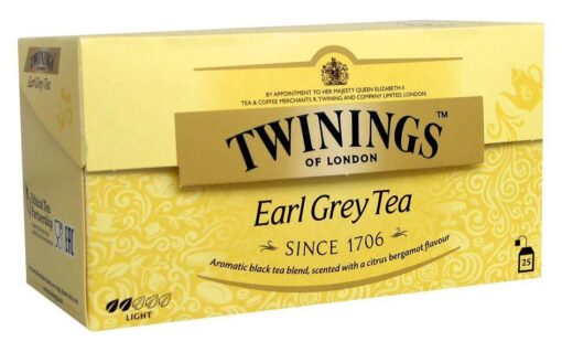 Τσάι Earl Grey Twinings (25 φακ x 2 g)