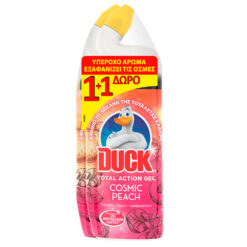 Υγρό Kαθαρισμoύ Λεκάνης Csomic Peach Duck (750ml) 1+1 Δώρο
