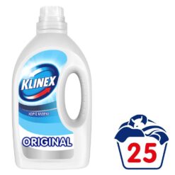 Υγρό Απορρυπαντικό Πλυντηρίου Ρούχων Original Klinex (25 Μεζ / 1.25 lt)