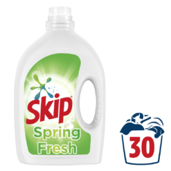 Υγρό Απορρυπαντικό Ρούχων Spring Fresh Skip (2x30 μεζ / 1.5lt ) 1+1Δώρο