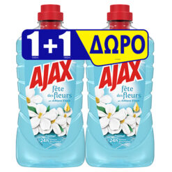 Υγρό Καθαριστικό Γιασεμί Fete des Fleurs Ajax (1lt) 1+1Δώρο