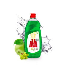 Υγρό Πιάτων Πράσινο Μήλο Action Ava (900 ml)