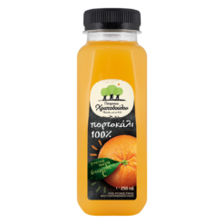 Φυσικός Χυμός Πορτοκάλι 100% Οικογένεια Χριστοδούλου (250 ml)