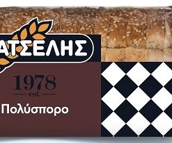 Ψωμί σε Φέτες Πολύσπορο Κατσέλης (500g)