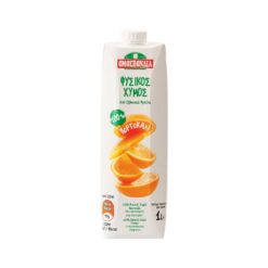 100% φυσικός χυμός πορτοκάλι Ομοσπονδία (1 Lt)