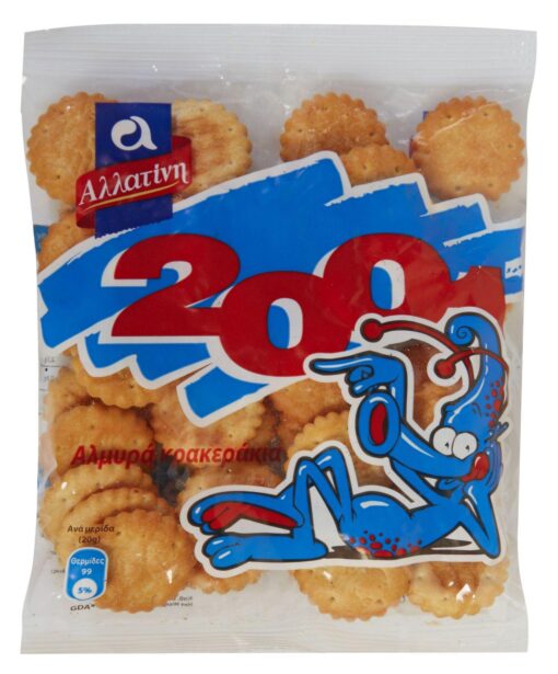 Crackers 2001 Αλλατίνη (40 g)