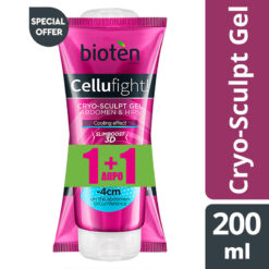Cryo Gel Κατά της Κυτταρίτιδας Cellufight Bioten (2x200ml) 1+1 Δώρο