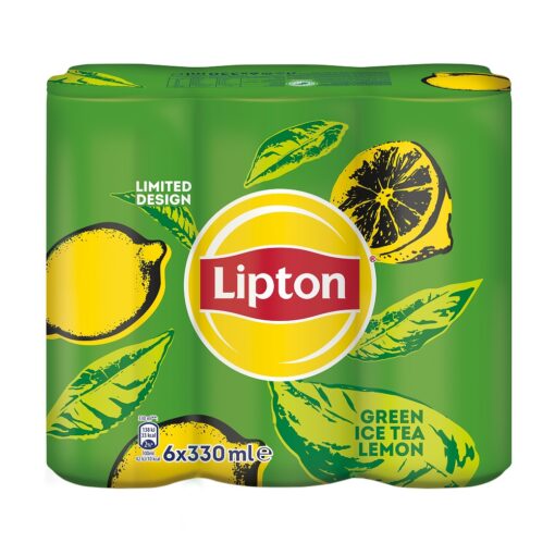 Green Ice Tea Λεμόνι Limited Edition Lipton (6x330 ml)