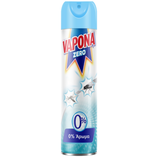 Spray για Κουνούπια & Μύγες Zero Vapona (400ml)