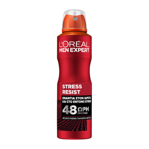 Stress Resist Roll On Αποσμητικό 48ωρη Δράση L'Oreal Men Expert (150ml)