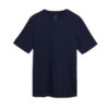 T-Shirt Σκούρο Μπλε με Κλειστή Στρογγυλή Λαιμόκοψη από 100% βαμβάκι (L) Marks & Spencer