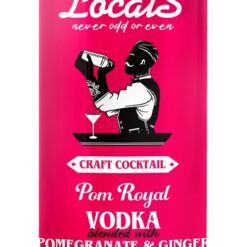 Έτοιμο cocktail βότκα με ρόδι & ginger The Locals (250 ml)