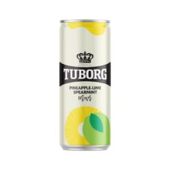 Αναψυκτικό ανανάς-lime & δυόσμος Tuborg (330 ml) 
