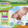 Ανοιχτές Πάνες Sensitive No1 (2-5kg) Babylino (26τεμ)