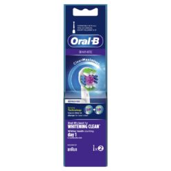 Ανταλλακτικά Ηλεκτρικής Οδοντόβουρτσας 3DWhite Oral B (2 τεμ)