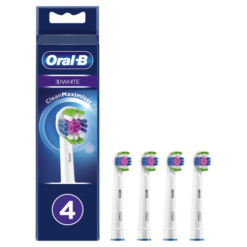 Ανταλλακτικές Κεφαλές Ηλεκτρικής Οδοντόβουρτσας 3D White Oral-B (4τεμ)