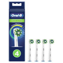 Ανταλλακτικές Κεφαλές Ηλεκτρικής Οδοντόβουρτσας Cross Action Oral-B (4τεμ)