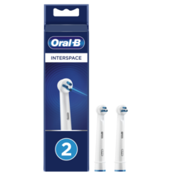 Ανταλλακτικές Κεφαλές Μεσοδόντιου Καθαρισμού Ηλεκτρικής Οδοντόβουρτσας Interspace Oral-B (2τεμ)