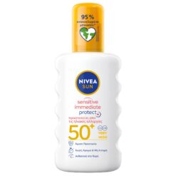 Αντηλιακό Spray Σώματος Adults Sensitive Sun-Allergy SPF50+ Nivea Sun (200ml)