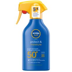 Αντηλιακό Spray Σώματος Protect & Moisture SPF50+ Nivea Sun (270ml)