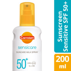 Αντηλιακό Γαλάκτωμα σε Spray Sensitive SPF50+ Carroten (200ml)