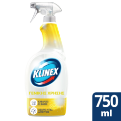 Απολυμαντικό Καθαριστικό Spray 4 Σε 1 Λεμόνι & Πράσινο Τσάι Klinex (750ml)