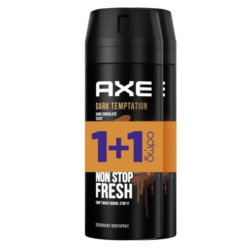 Αποσμητικό Spray Dark Temptation AXE (150ml) 1+1 Δώρο