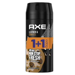 Αποσμητικό Spray Leather & Cook AXE (150ml) 1+1 Δώρο