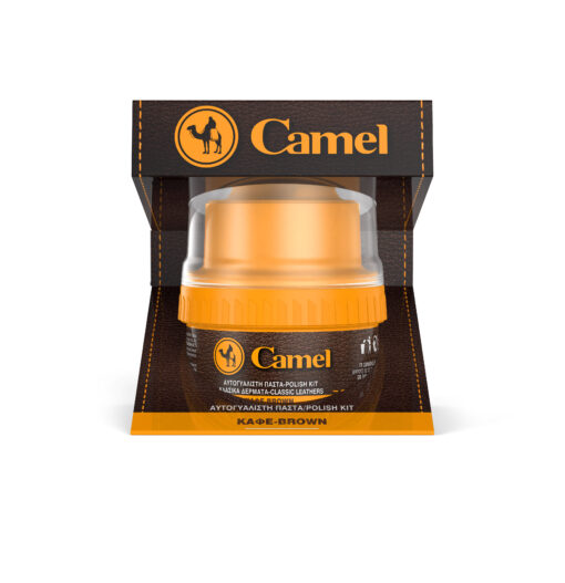 Αυτογυάλιστη πάστα για Καφέ Κλασσικά δέρματα Camel (55ml)
